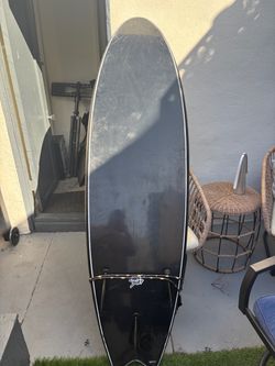 Surfboard and wetsuit