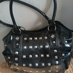 Studded Bongo Handbag
