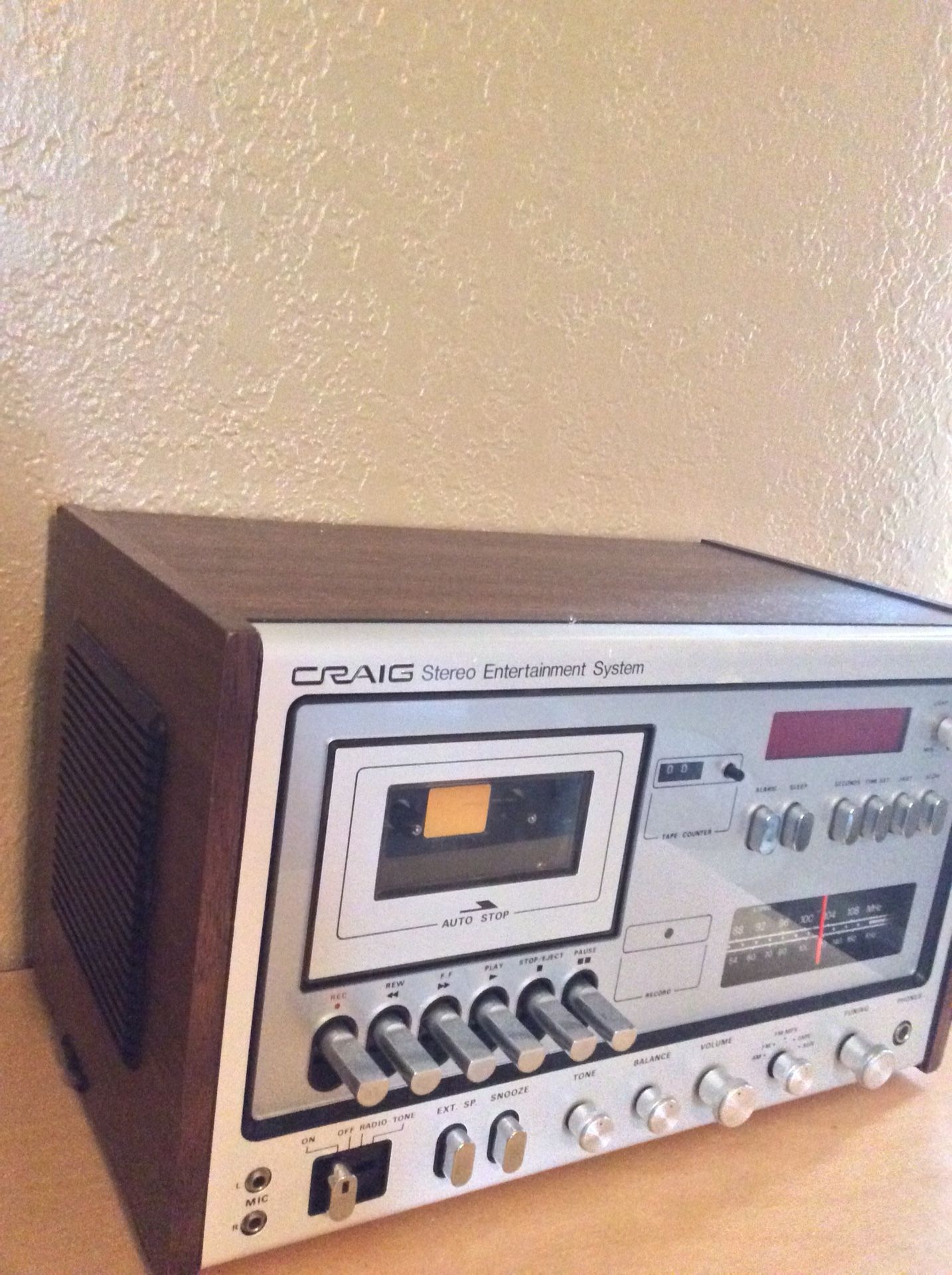 Vintage Craig stereo/entertainment system