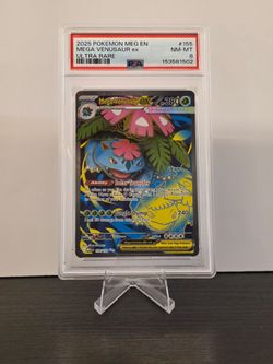 Mega Venusaur EX PSA 8