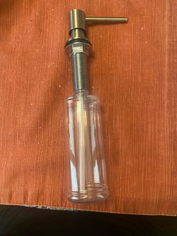 Deck Mounted, Under Sink Soap Dispenser