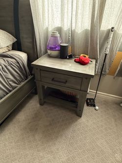 Twin Bed & Nightstand