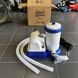 Coleman FlowClear Swimming Pool Filter Pump 90403E 2500 GPH, 0.53 HP, 3.3A, 110V