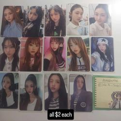 NewJeans photocards
