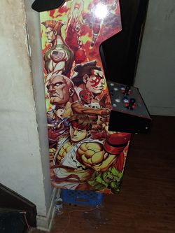 Arcade plus a Lil 30 inch tv
