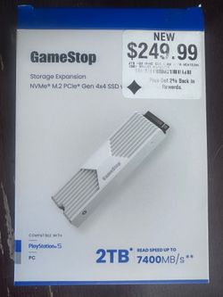 Play Station 5 2TB Storage Expansion
