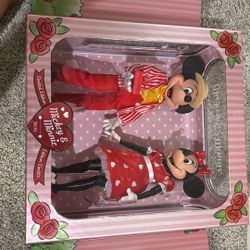 Disney Mickey & Minnie LE Dolls