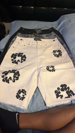 Denim Tears Wreath Jean Shorts