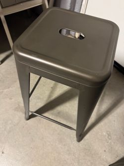 Industrial Metal Stool