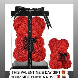 Rose Bear Valentine’s Day Gift 