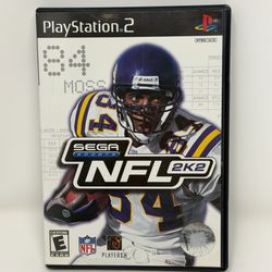PS2 Sega Sports NFL 2K2 - CIB