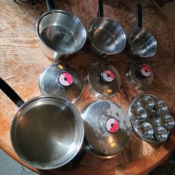 15 Piece Sensi-Tone Society Ultrex 7 System Cookware Set