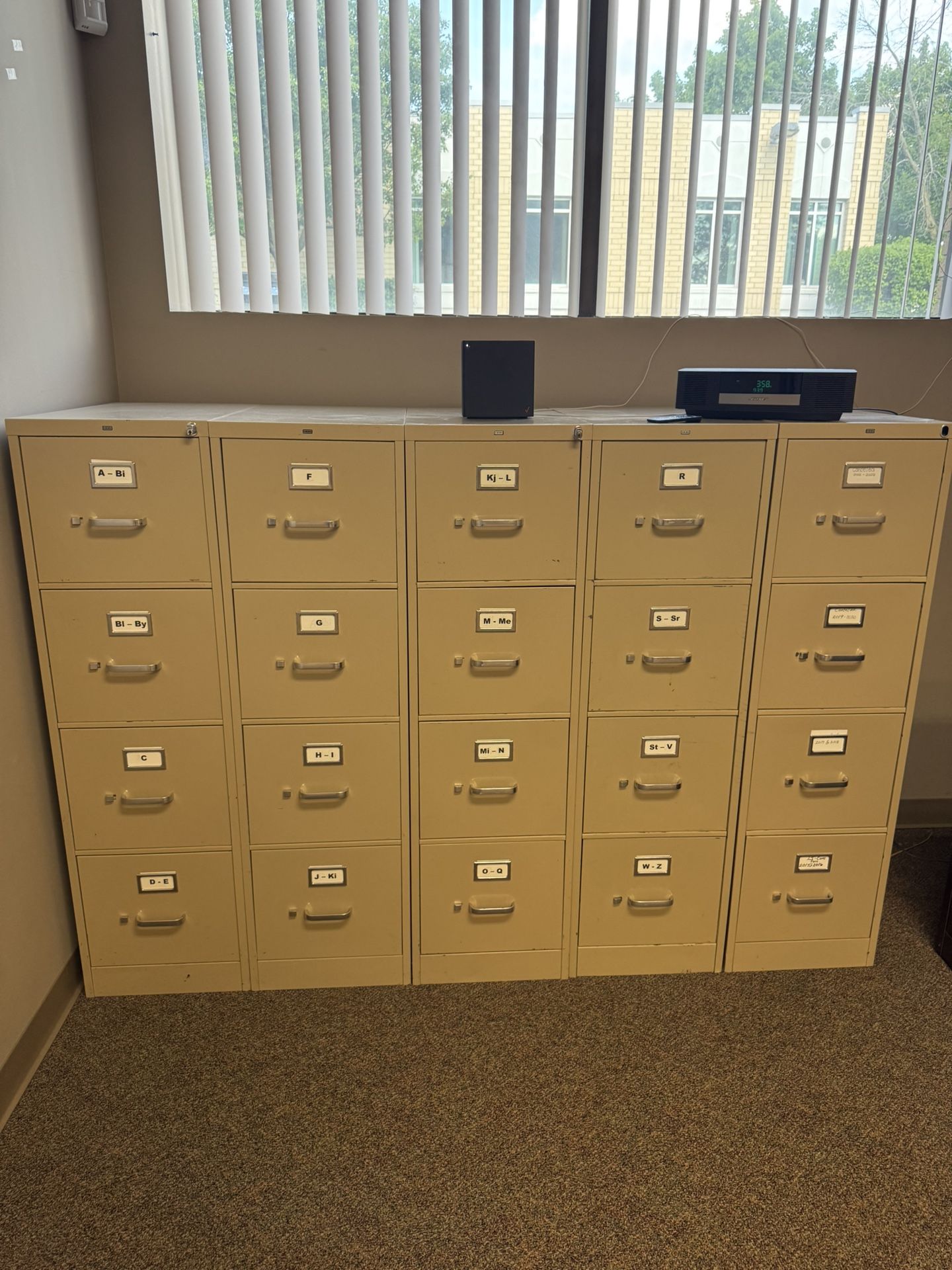 HON 4-Drawer File Cabinets - $10 each OBO