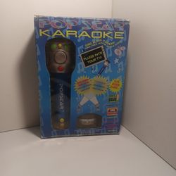 Kids PopStar Karaoke Mega Hits Microphone Cartridge Vol 1 Included Vintage SALE 