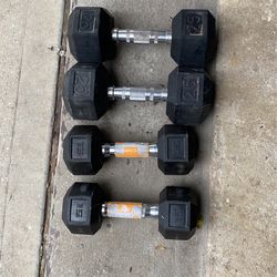 25 Pound Dumbbells