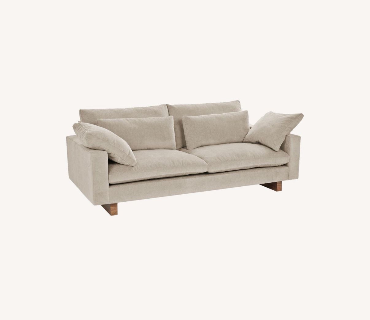 West Elm Harmony Sofa Extra Deep