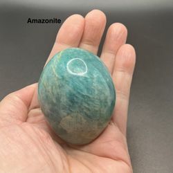 Amazonite  Palm Stone from Madagascar 133.8g