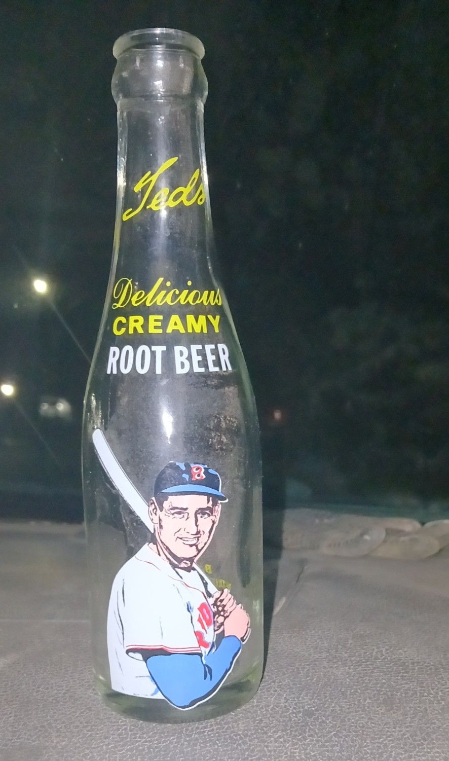 Antique Ted Williams Root Beer