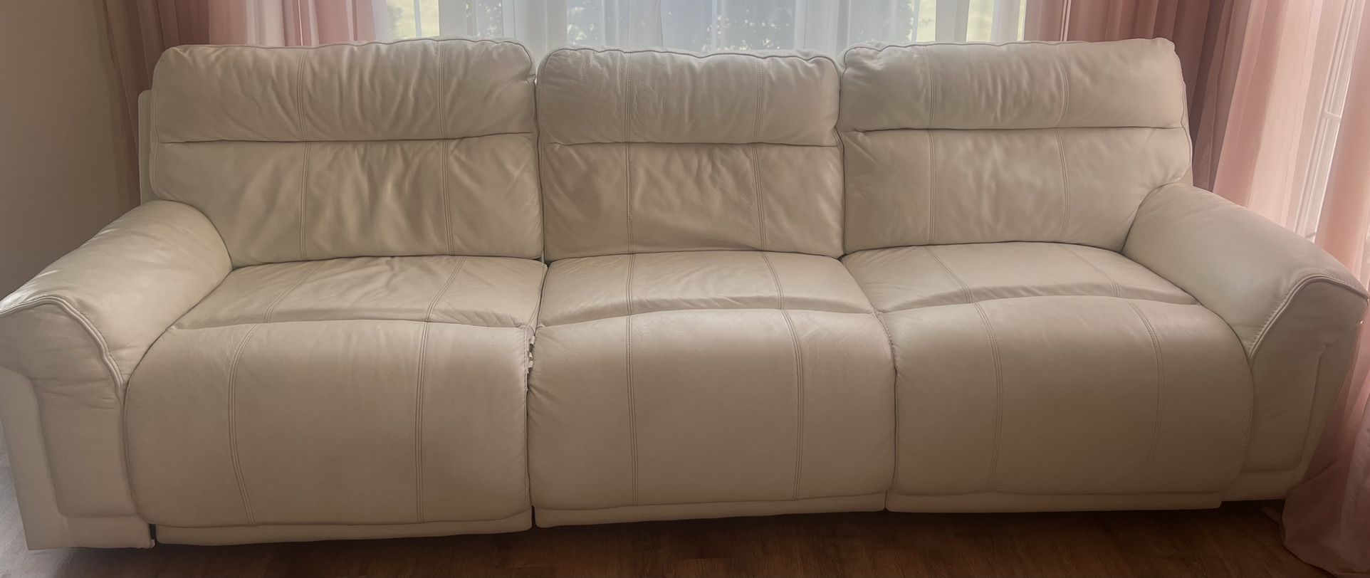 Leather Sofa And Chair