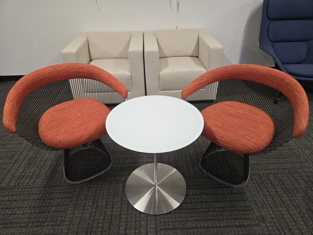 NEW CONDITION! π₯ 60% OFF π₯ 100% AUTHENTIC KNOLL WARREN PLATNER CHAIRS RETAIL OVER $5K EACH