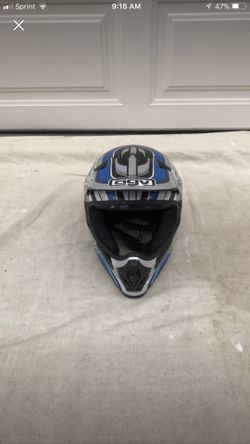 AGV OCD blue/grey motocross helmet