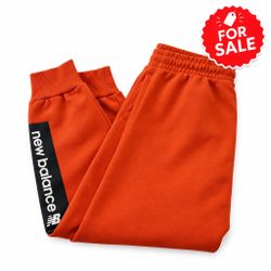 New Balance Women’s Orange Fleece Joggers