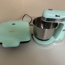 Dash Mixer And Waffle Maker