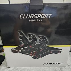 Fanatec Clubsport Pedals V3