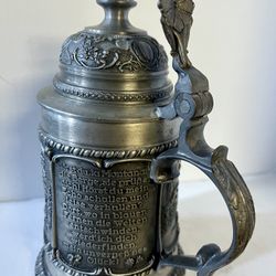 Detailed Post War Pewter Stein