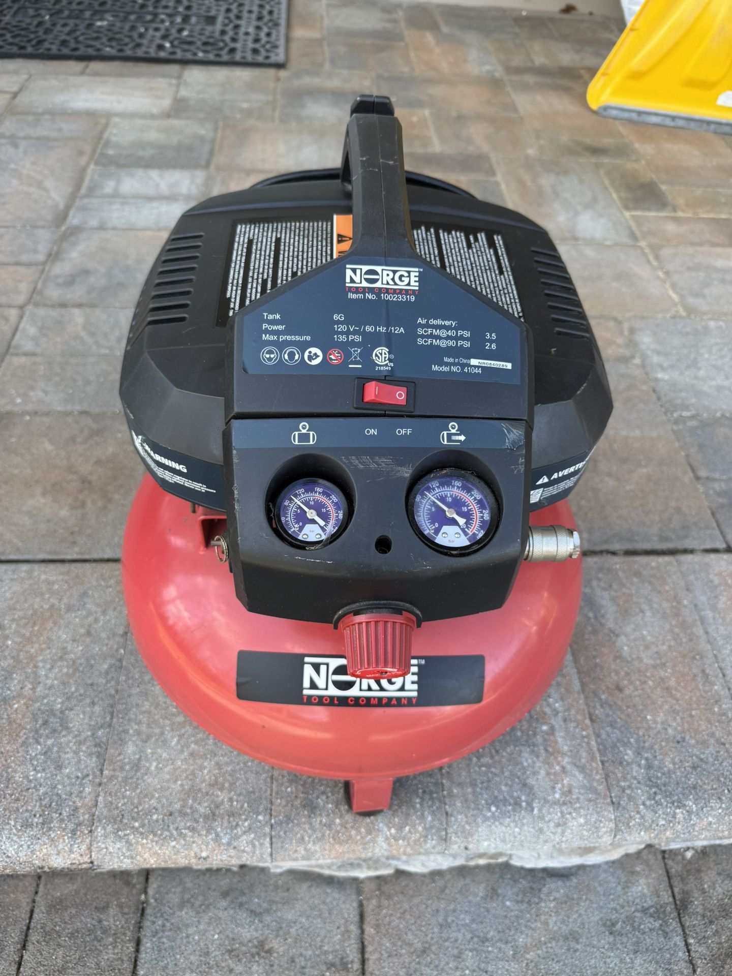 6 Gallon Norge Compressor