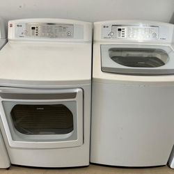 WASHER AND DRYER SET LG