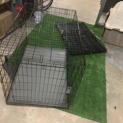 Large Foldable Crate With Tray 