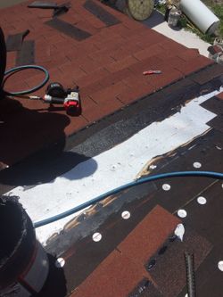 Reparations for roof
