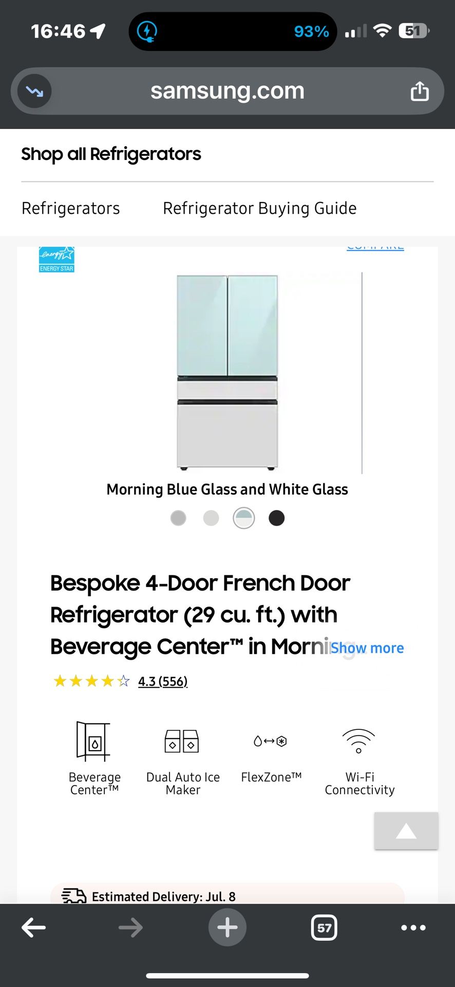 Samsung Bespoke Glass Panels
