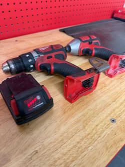 Milwaukee drill and impact
