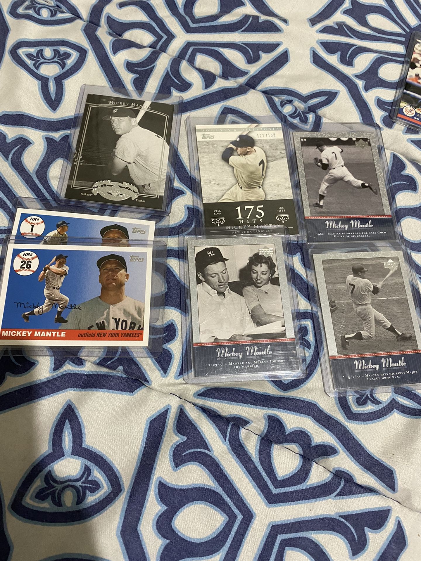 Baseball cards