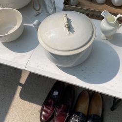 English Pot With Lid
