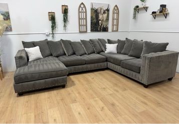 Gray Sectional Couch Free Delivery