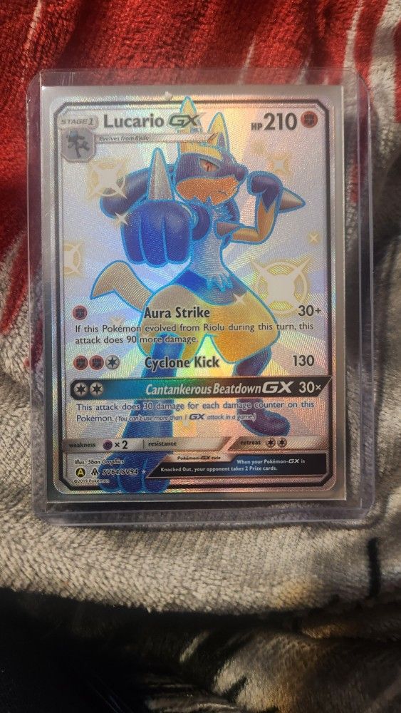Lucario GX Shiny