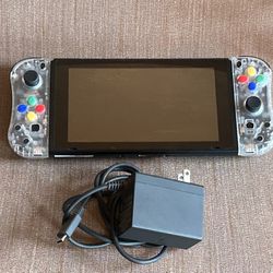 Unpatched Nintendo Switch   The console is tested and working. It is unpatched which means it can be hacked or modded(XAW1005). It has very minor cosm
