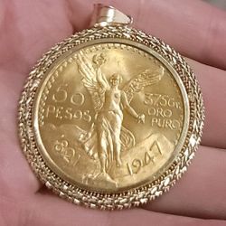 Centenario with Bezel...22k And 14k Gold