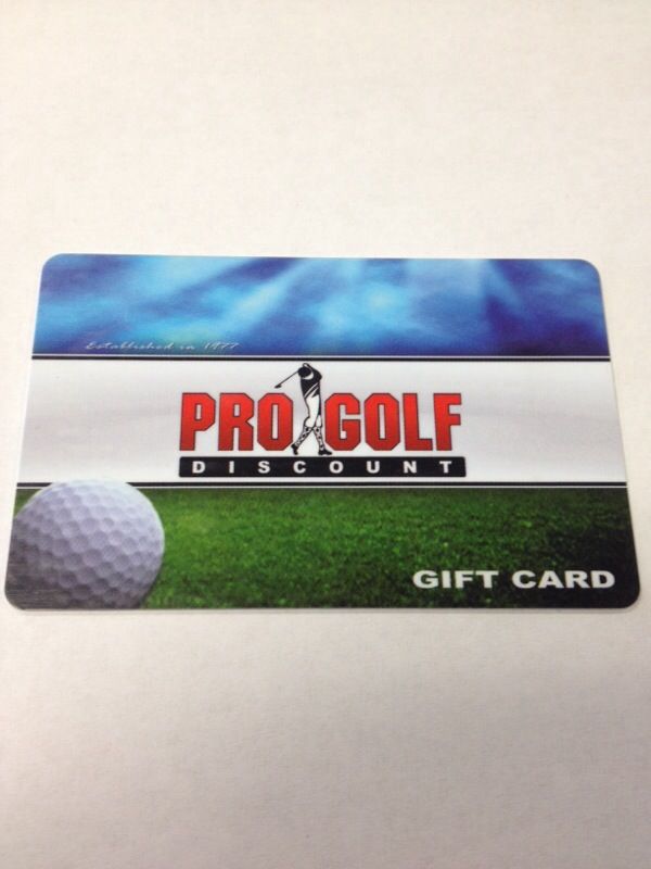 PRO GOLF DISCOUNT / GIFT CARD