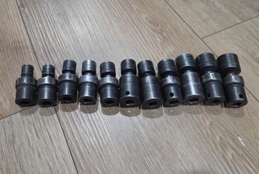 Snap-on 3/8 Impact Swivel Socket Set Metric