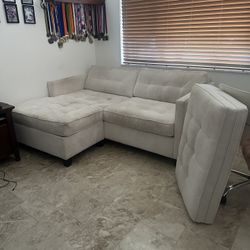 Sofa Turns To Sectional