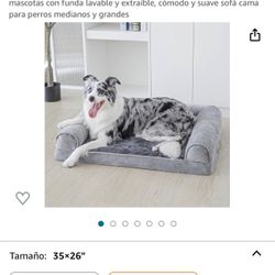 Orthopedic bed for large dogs,