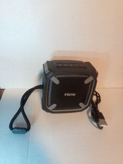 ihome  weather tough portable  wireless Bluetooth speaker