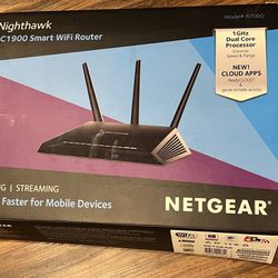 NETGEAR - Nighthawk R7000 AC1900 WiFi Router - Black