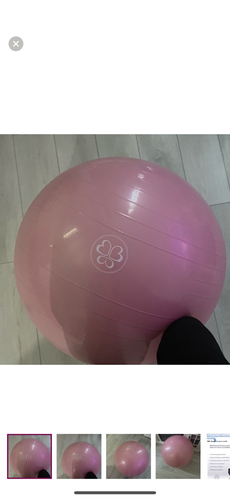 Baby bump Brand Exercise Ball - Maternity, Yoga, Etc