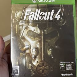 Xbox one fallout 4 video game