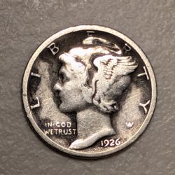 RARE: **1926-S** Mercury Dime
